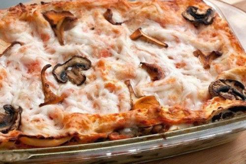 Лазанья с грибами. 07