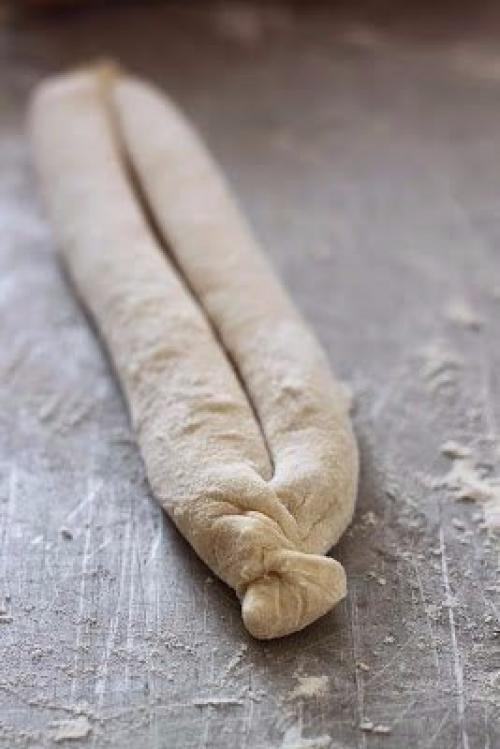 Хачапури по-аджарски.  Ингредиенты: 04