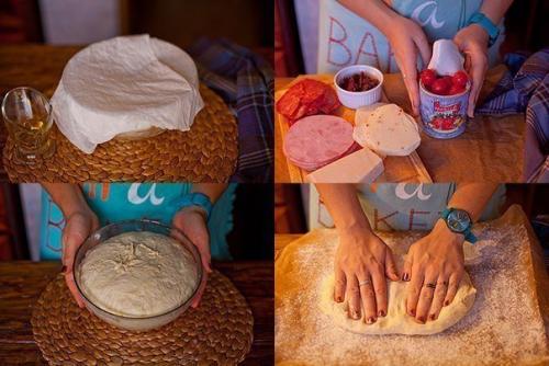 Стромболи (пицца в рулете). 02