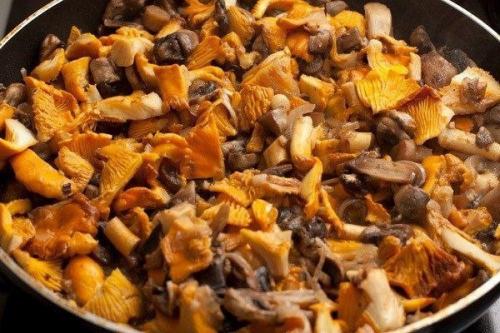 Лазанья с грибами. 02