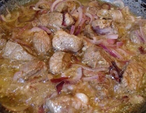 Оджахури?   Ингредиенты:   Свинина - 400 г. 04