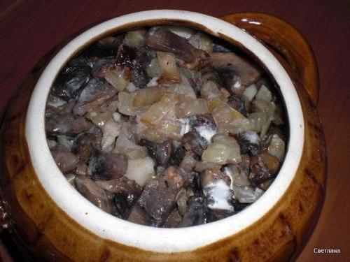 Фрикадельки с картошкой и грибами под сыром. 03