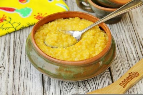 Каша с тыквой диетическая.

