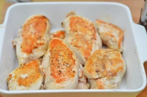 Куриное Филе в сливочном соусе. 03