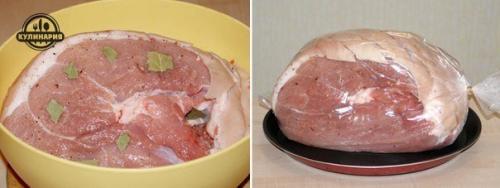 Домашняя буженина.

Ингредиенты: 

