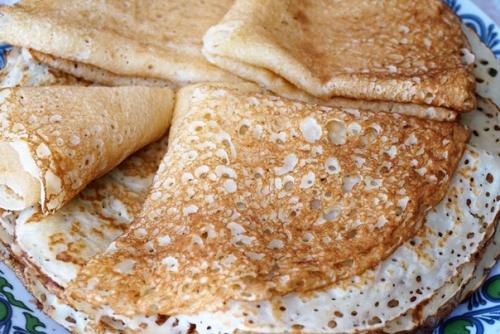 Ажурные блинчики. Ингредиенты: 03 Ажурные блинчики. Ингредиенты: 03