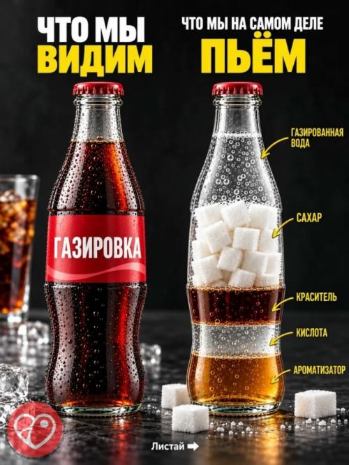 Ты когда-нибудь задумывался, что в популярных продуктах совсем не то, что мы привыкли думать? 01