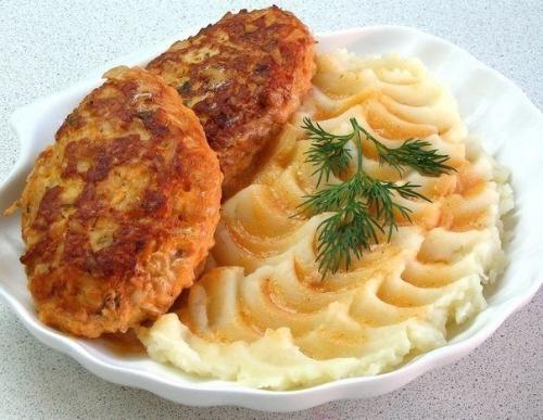 Ленивые куриные голубцы.