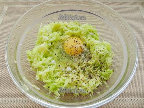 Кабачковые блинчики.   Вкусные кабачковые блинчики можно на завтрак или на ужин приготовить. 02