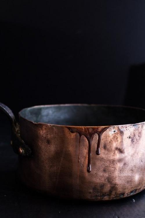 Шоколадный брауни с малиной. 02