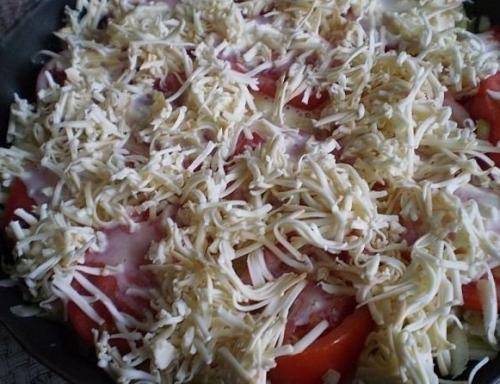 Нежнейшая запеканка из кабачка. 04