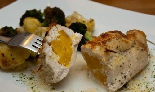 Фаршированные куриные грудки. 08