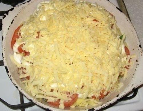 Тушеное мясо под сыром. 06