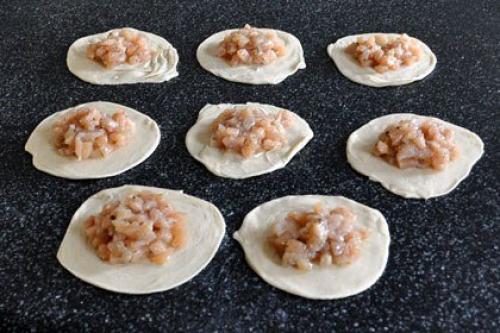 Слоеная самса с курицей? 06