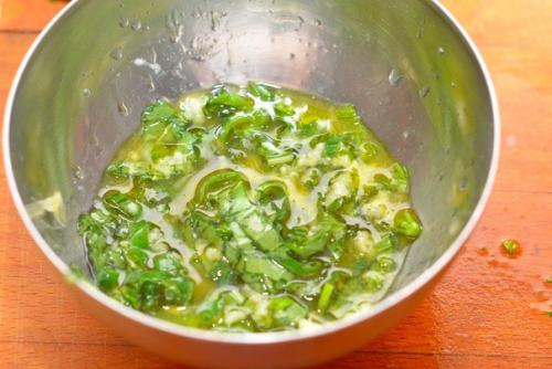 Салат с мидиями. 05