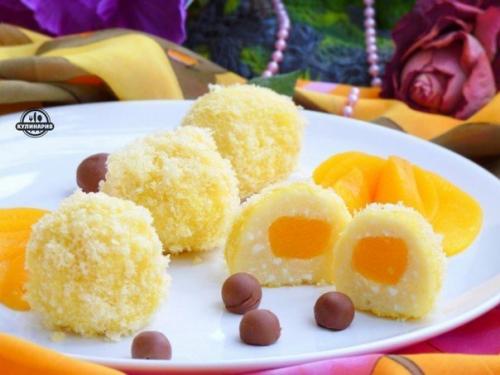 Творожные Солнышки.  Ингредиенты: