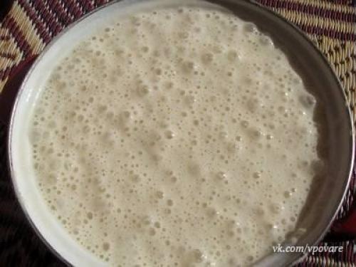 Ажурные блинчики.  Ингредиенты: 03