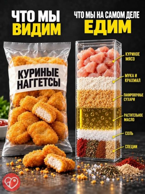 Ты когда-нибудь задумывался, что в популярных продуктах совсем не то, что мы привыкли думать? 04