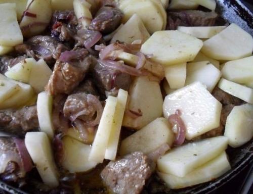 Оджахури?   Ингредиенты:   Свинина - 400 г. 03