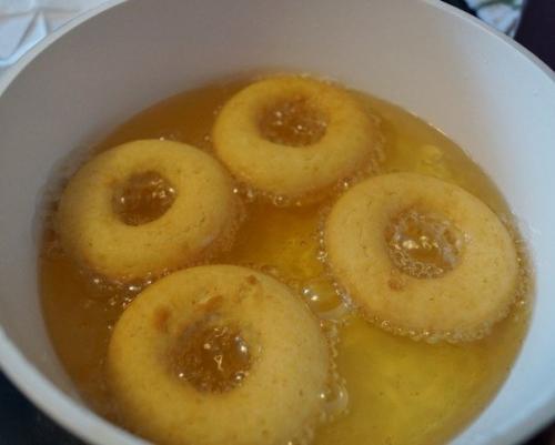 Нежные пончики без дрожжей. 05