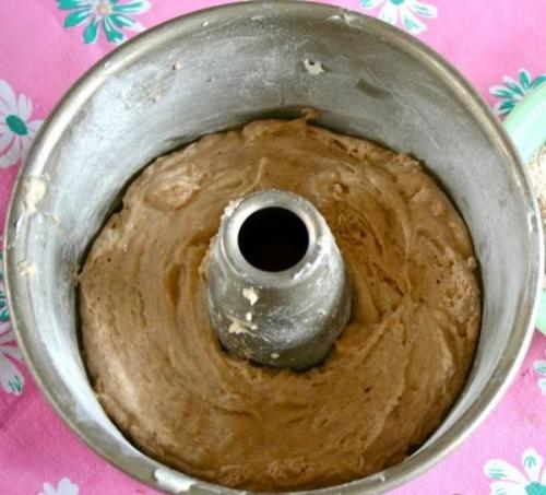 Кекс кофе с орехами. 05