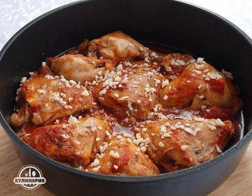 Чахохбили.  Ингредиенты:   - 1-1, 3 кг курицы. 04