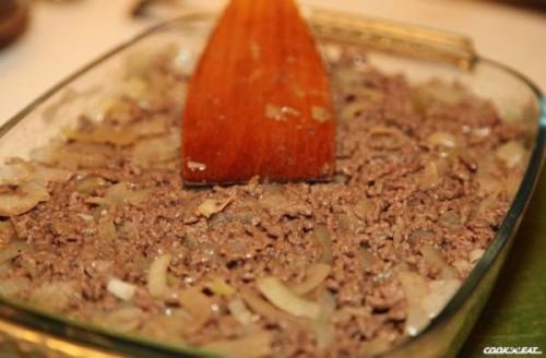 Картофельная запеканка с мясом. 03