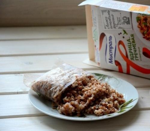 Гречка с курицей, запеченная в сливках. 01