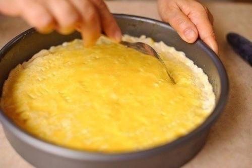 Очень нежный лимонный пирог. 08