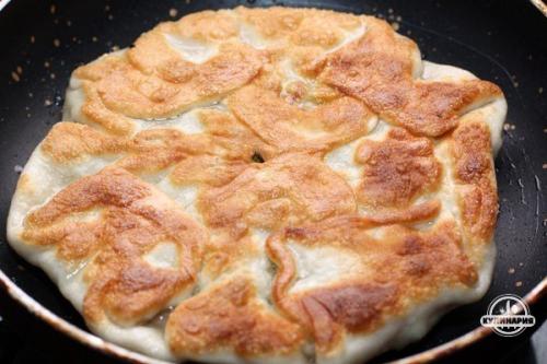 Плацинды с картошкой. 06