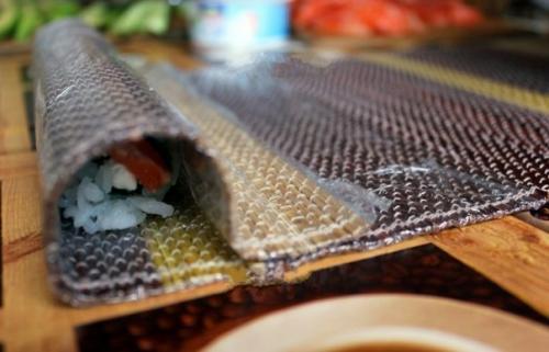 Роллы рисом наружу (урамаки) от Нины Мининой - россинской. 06