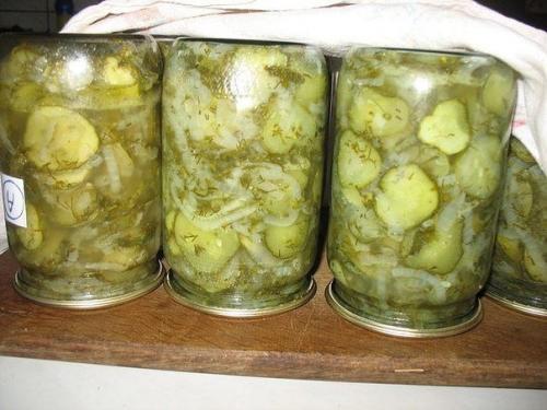 Салат из огурцов на зиму Зимний Король.
