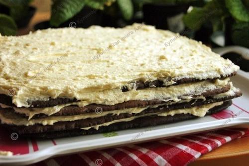 Торт Спартак. Торт Спартак - это медовик с заварным кремом и шоколадными медовыми коржами. 06 Торт Спартак. Торт Спартак - это медовик с заварным кремом и шоколадными медовыми коржами. 06