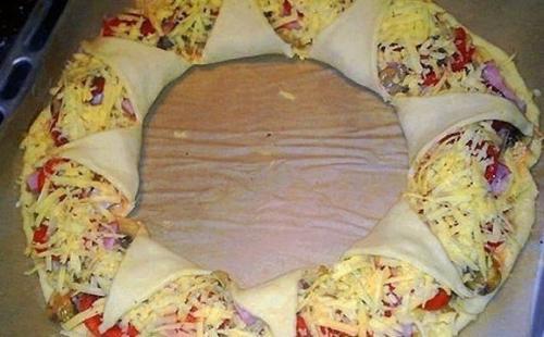 Пицца Корона.  Ингредиенты: 04