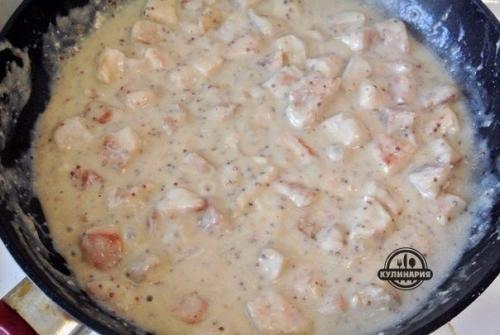 Курица в сметанно - горчичном соусе. 05 Курица в сметанно - горчичном соусе. 05