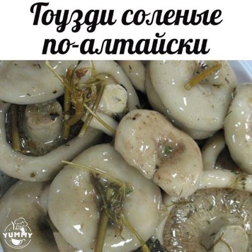 Грузди соленые по - Алтаи ски!