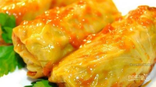 Голубцы (простой рецепт).