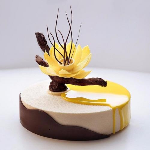 Зеркальная глазурь.  Ингредиенты: 01