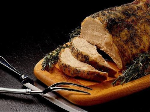 Домашняя буженина.  Ингредиенты: 02