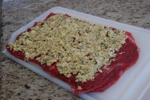 Рулет банкетный.  Приготовьте рулет банкетный по итальянскому рецепту - необычный, красивый и очень вкусный. 05