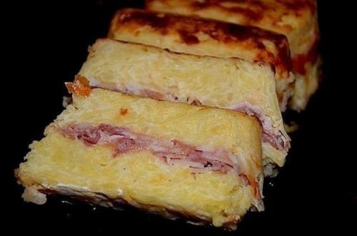 Картофельный Террин с Беконом.