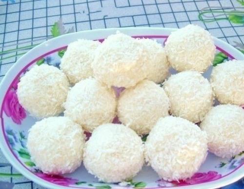 Конфеты - рафаэлло.  Ингредиенты: