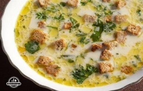 Топ - 10 рецептов сырных супов. 06