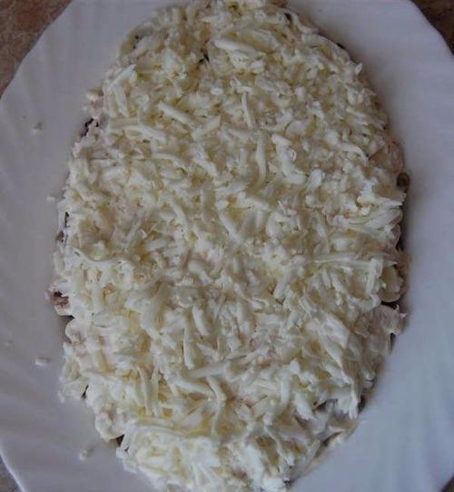 Салат Березка.  Ингредиенты: 01