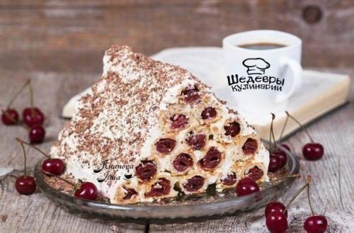 Вкусный тортик в виде Избы. Вкусный тортик в виде Избы.