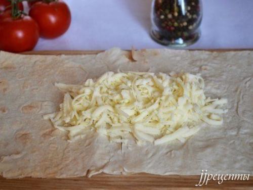 Лаваш с сыром. 03