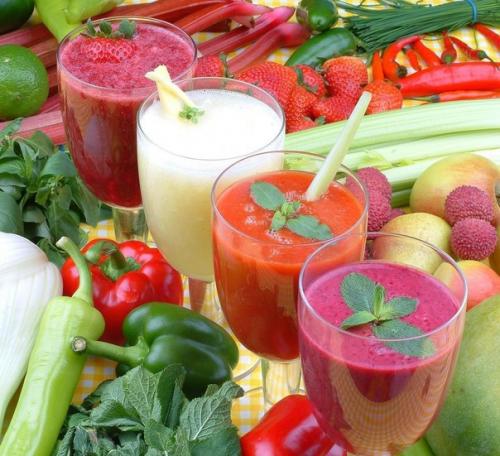 Смузи.  1. фруктовый смузи с бананом. 04