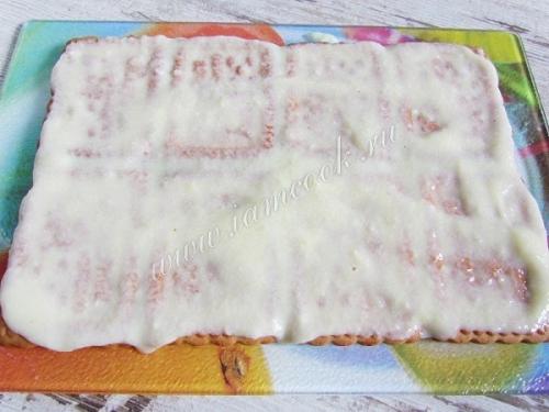 Торт из печенья с заварным кремом. 06