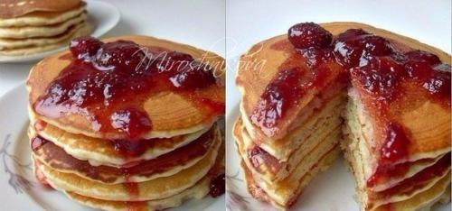 Американские блины.  Ингредиенты: 05