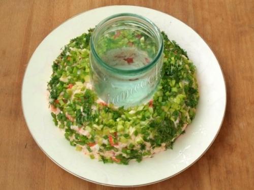 Салат Рождественский Венок. 05